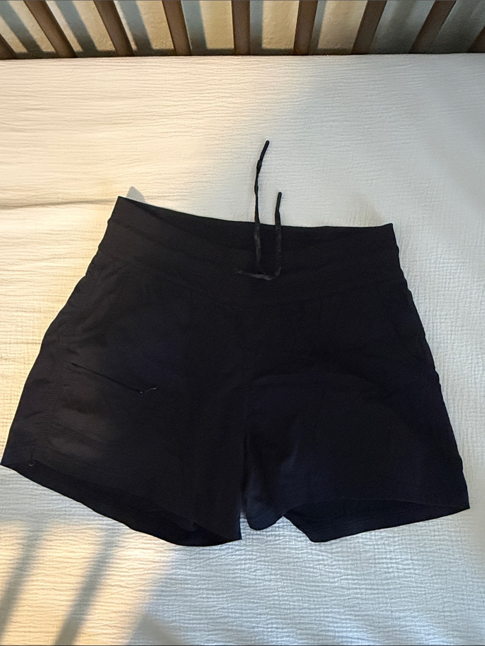 The North Face Women's Black Athletic Drawcord Shorts